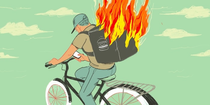 Trapped in the App Reality of app-based delivery work in city