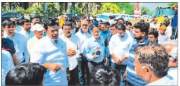 Rs 30 crore lifeline: Katara Road to become 6-lane with street lights, inspection done