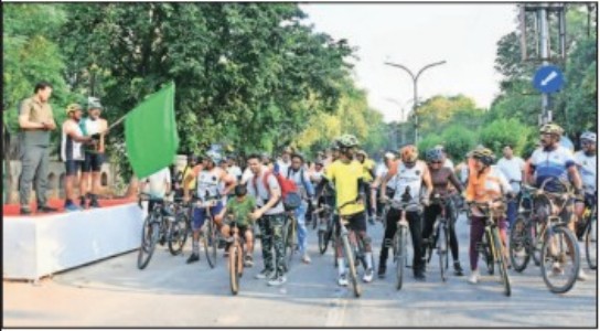 Huge response to NMC’s cycle rally