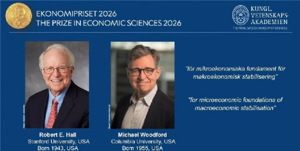 2 Americans Robert Hall, Michael Woodford win Nobel in Economics