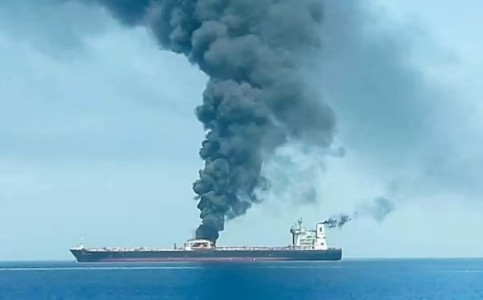 Two ships with 22 Indians attacked in Strait of Hormuz