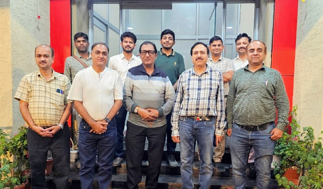 Newly-nominated office-bearers of ISET Jabalpur after the meeting