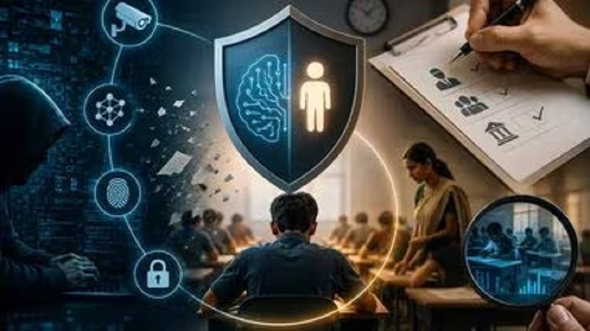Nilekani advocates use of tech to deal with paper leaks issue