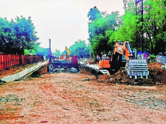 Ajni underpass hits green hurdle as PWD NMC differ over plantation 