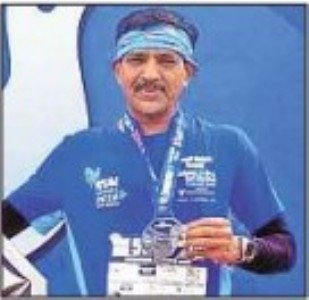 Marathon runner Dharmendra Kumarenters Guinness World Records