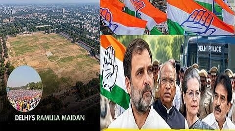 Police allow Cong to hold rally at Ramlila Maidan on Nov 1