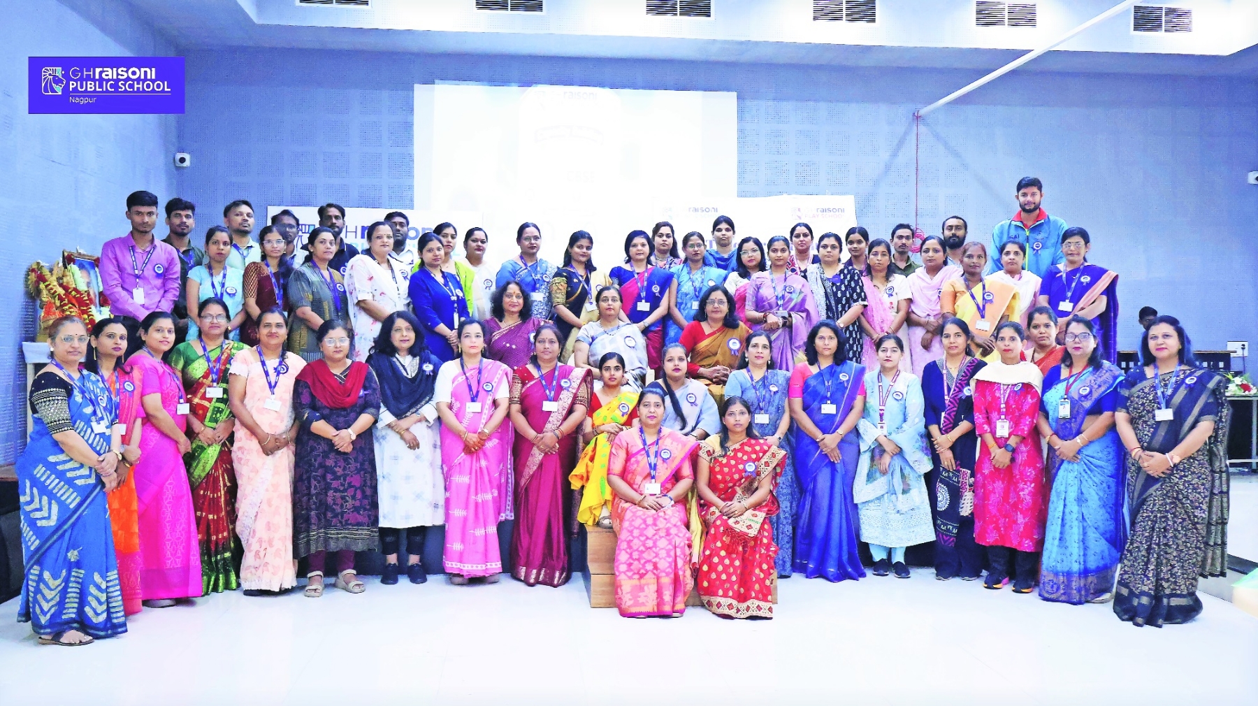 Workshop on experiential learning  held at G H Raisoni Public School