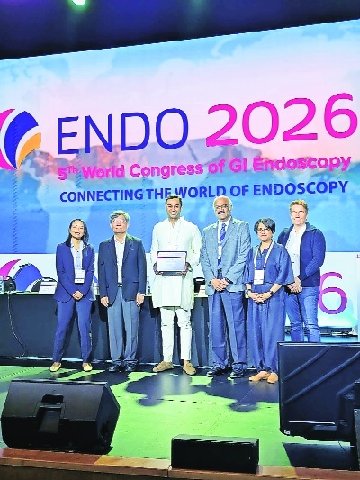Citys Gastroenterologist Dr Saurabh Mukewar wins World Cup of Endoscopy in Cape Town