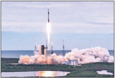 SpaceX launches 4 astronauts to International Space Station