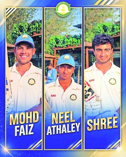 Neel ton gives Vidarbha strong start