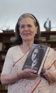 Sonia makes Insta debut,shares her upcoming book