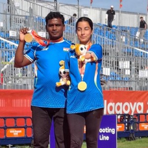 Sheetal keeps cool for double gold in archery