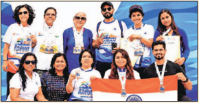 Nagpur swimmers shine at Asian