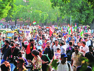 Anti-SIR protesters