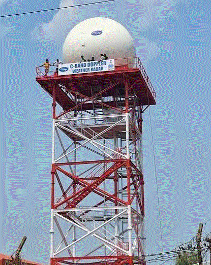IMD’s advanced Doppler Weather Radar
