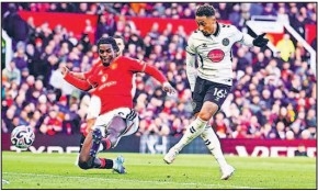 Man United humbled