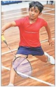 City’s Raghav in line for twin badminton titles