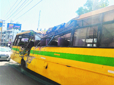 RGPV bus overturns