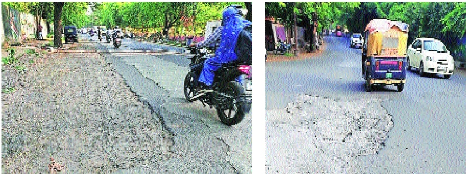 Pipeline works leave roads in tatters 