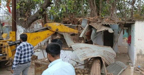 Illegal structures belonging