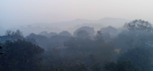 Overcast conditions prevail over city skies as Cyclone Arnab loses steam