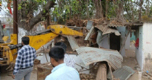 Illegal structures belonging to murder accused razed by JMC