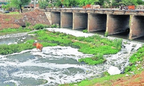 Pohra river pollution abatement project achieves 55% progress