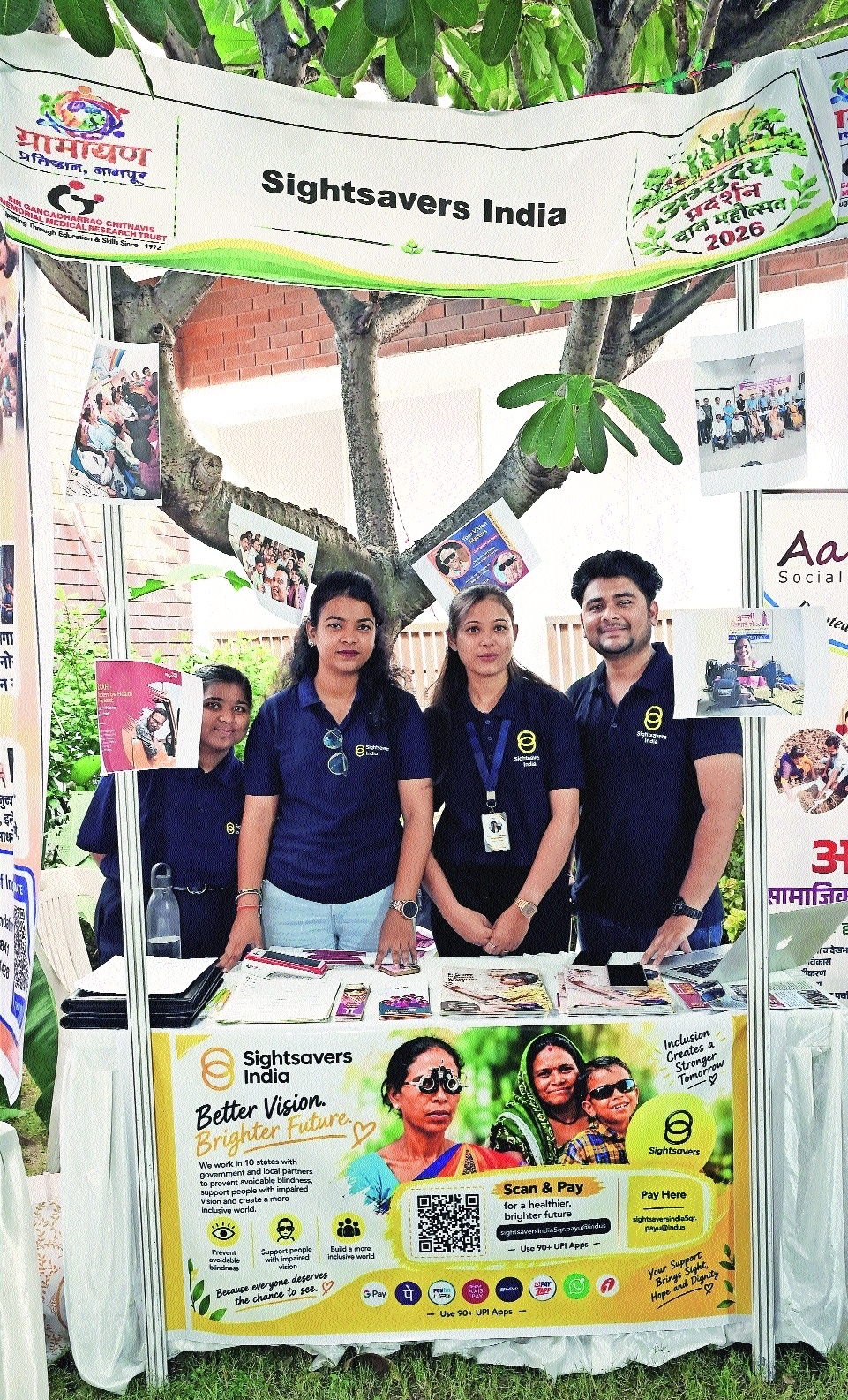 Sightsavers India supporting people with visual impairment