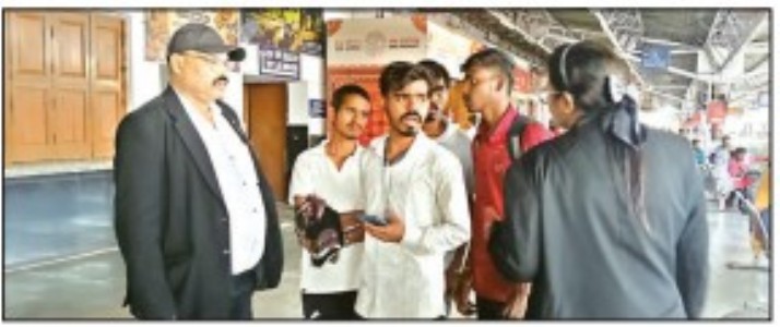 Fortress ticket checking at Durg station collects Rs 1.59 lakh revenue