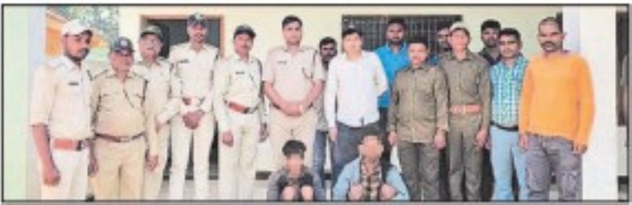 Two poachers nabbed for hunting sambar in Kanha