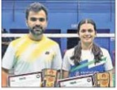 Shuttlers Nehal, Ajinkya clinch State silver medals