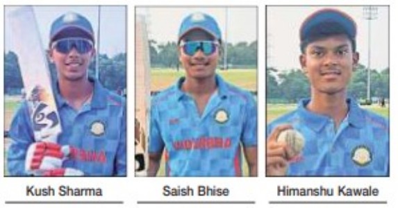 Kush, Saish, Himanshu star in Vidarbha’s victory