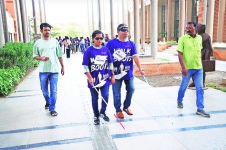 World Sight Day observed by IIM Nagpur in unique way