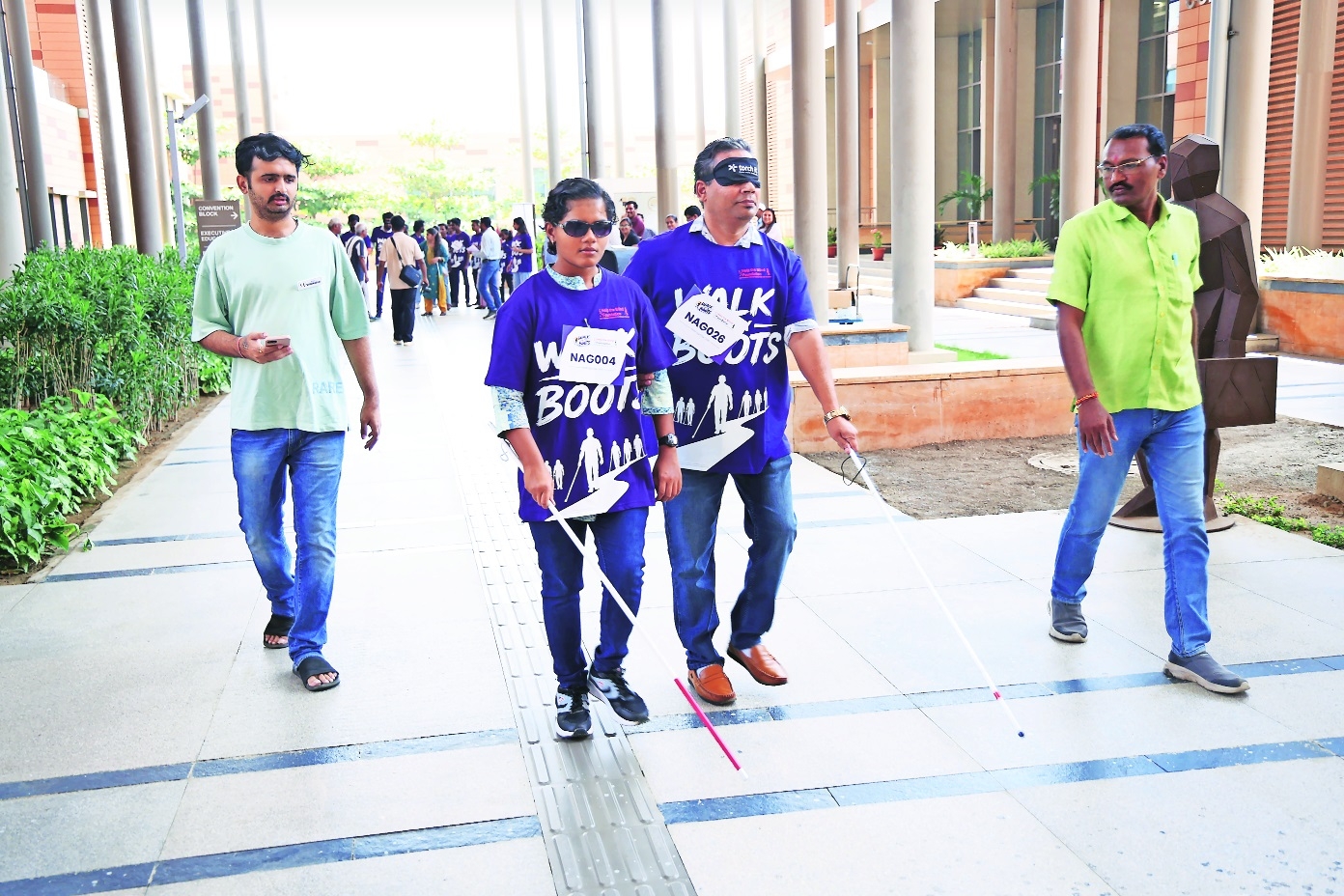 World Sight Day observed by IIM Nagpur in unique way 