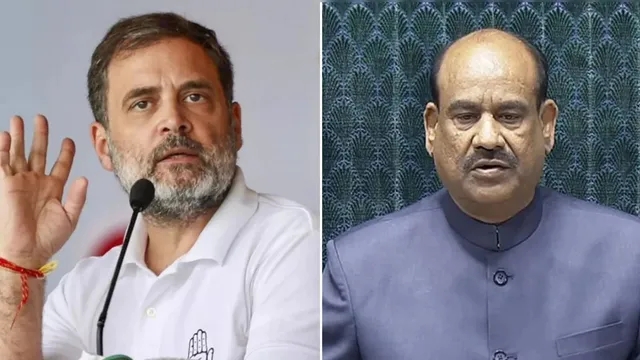 Rahul meets LS Speaker