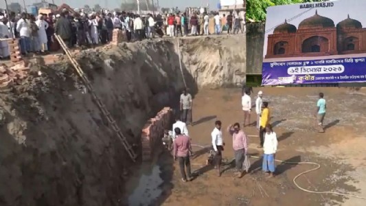 Construction of Babri-style mosque begins in W Bengal’s Murshidabad