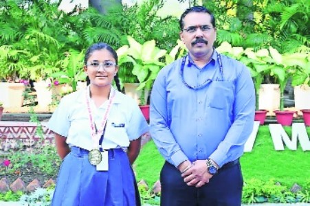 SGFI karate gold for Bhavan’s Nishka