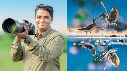 Dr Ambadkar’sphoto wins NatGeo’s ‘Capture InMotion’ Award