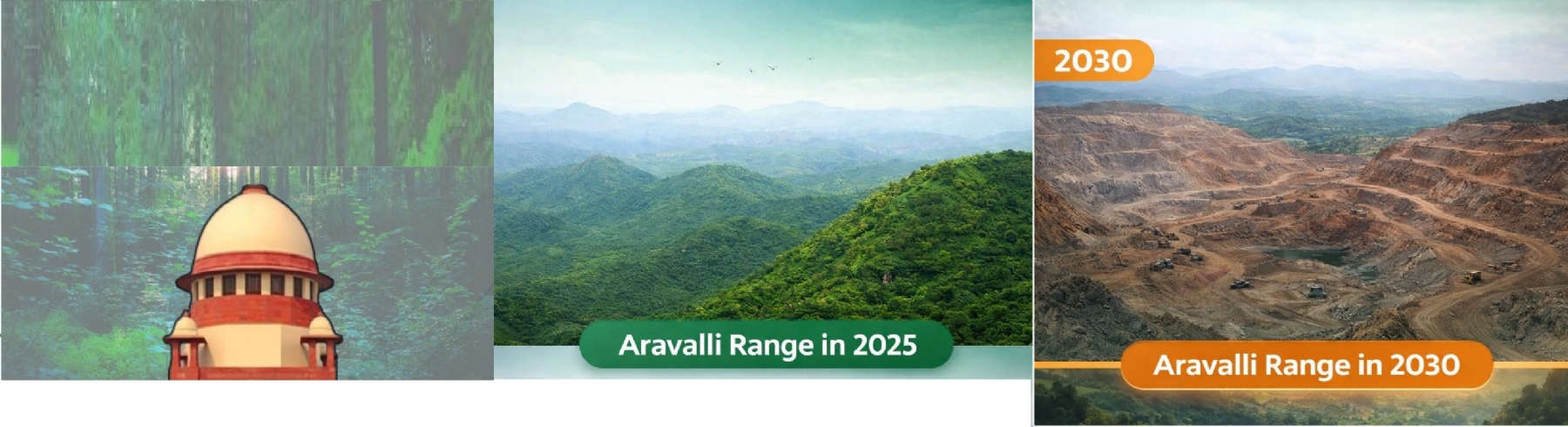 Will not allow anyone to touch Aravallis rules SC