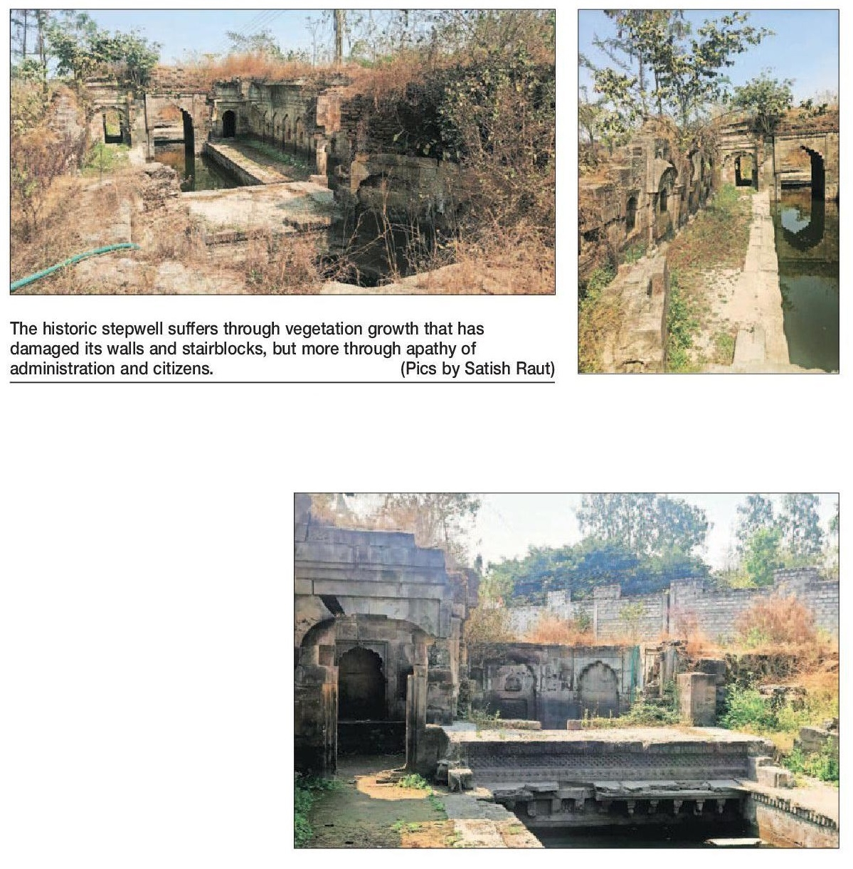 Neglect decay engulf historic Ganesh