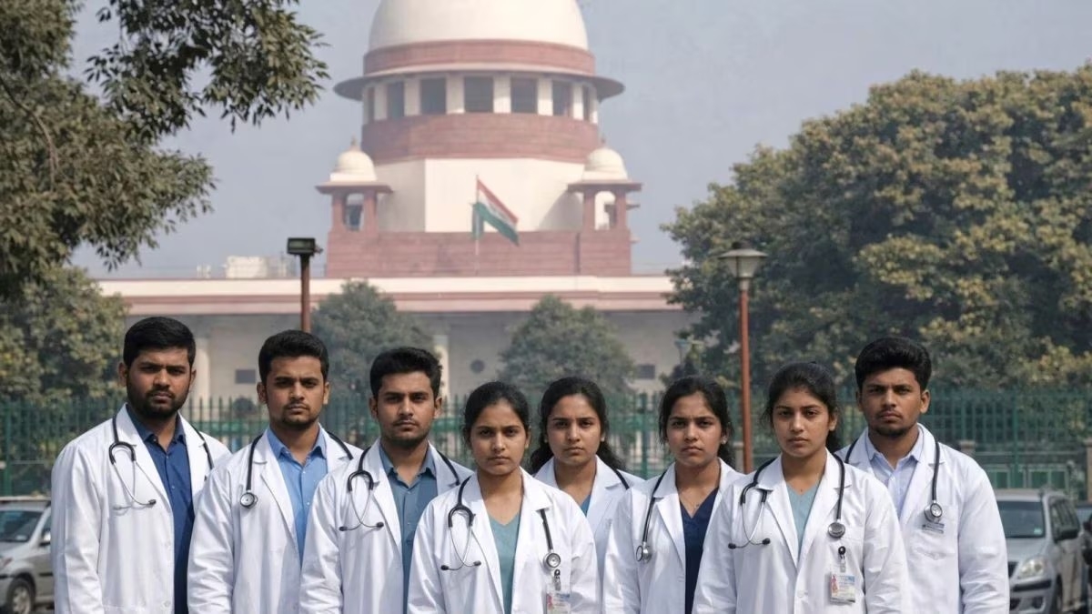 indian doctars near supreme court neet exams