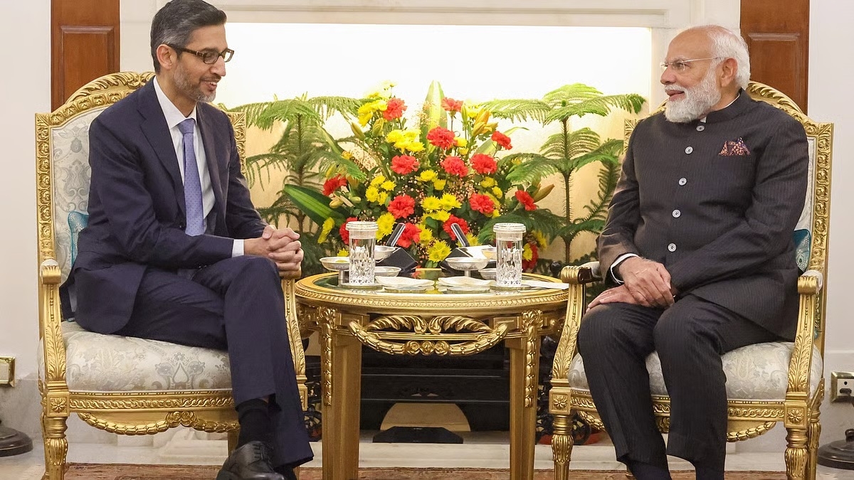 Google aiming to infuse AI at all levels in India Sunder Pichai