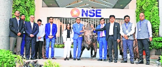CS TECH Ai marks NSE listing  with bell ringing ceremony