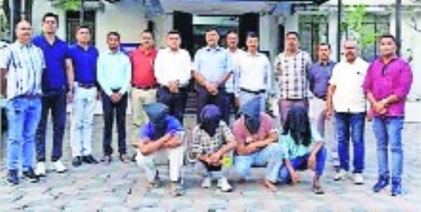 Trying luck in firearm sales Gang of thieves busted by Crime Branch