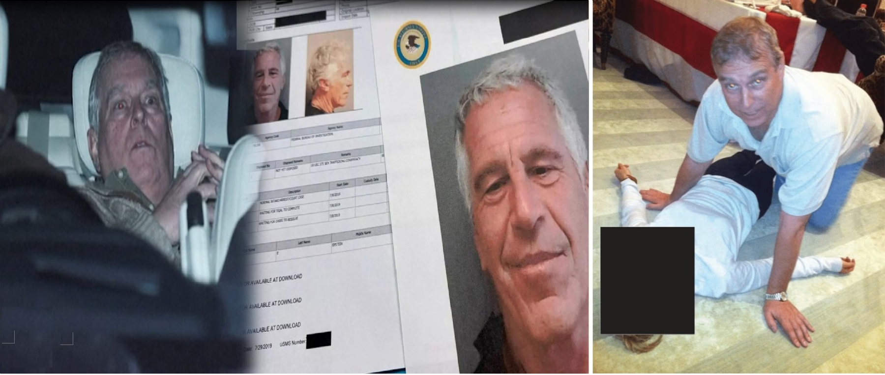 Epstein files row Andrew released after 11 hrs of grilling
