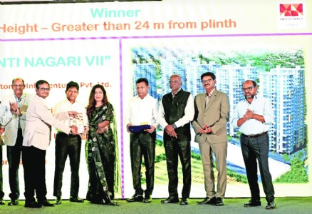 Jayanti Nagari VII wins Special Award at ICI–UltraTech Outstanding Concrete Structures Awards–Vidarbha 2025