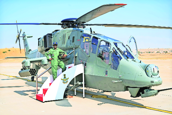 Murmu flies sortie in LCH ‘Prachand