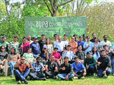 Aura Park hosts IIM Nagpur’s ‘Rural Immersion Initiative’