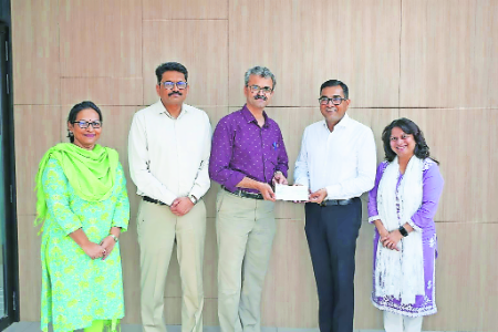 R C Plasto contributes Rs 38.23 lakh for e-library at Ramdeobaba University