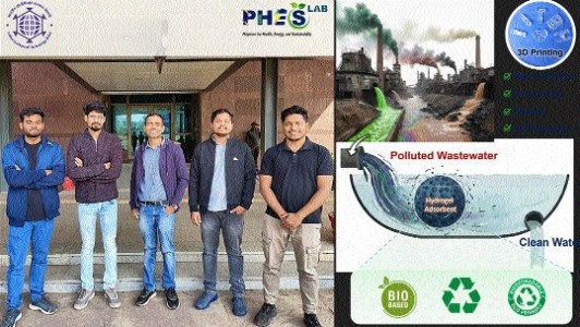 IIT Bhilai Scientists develop eco-friendly material to clean polluted water